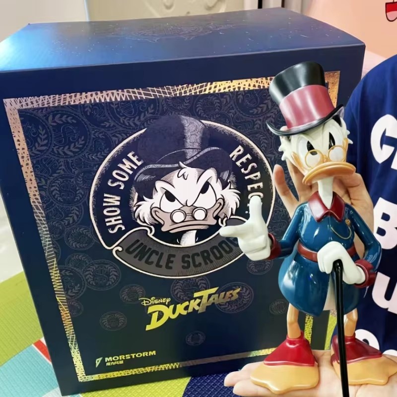 Vintage Disney Collectible - Morstorm Disney Scrooge McDuck Koleksiyon Figürü