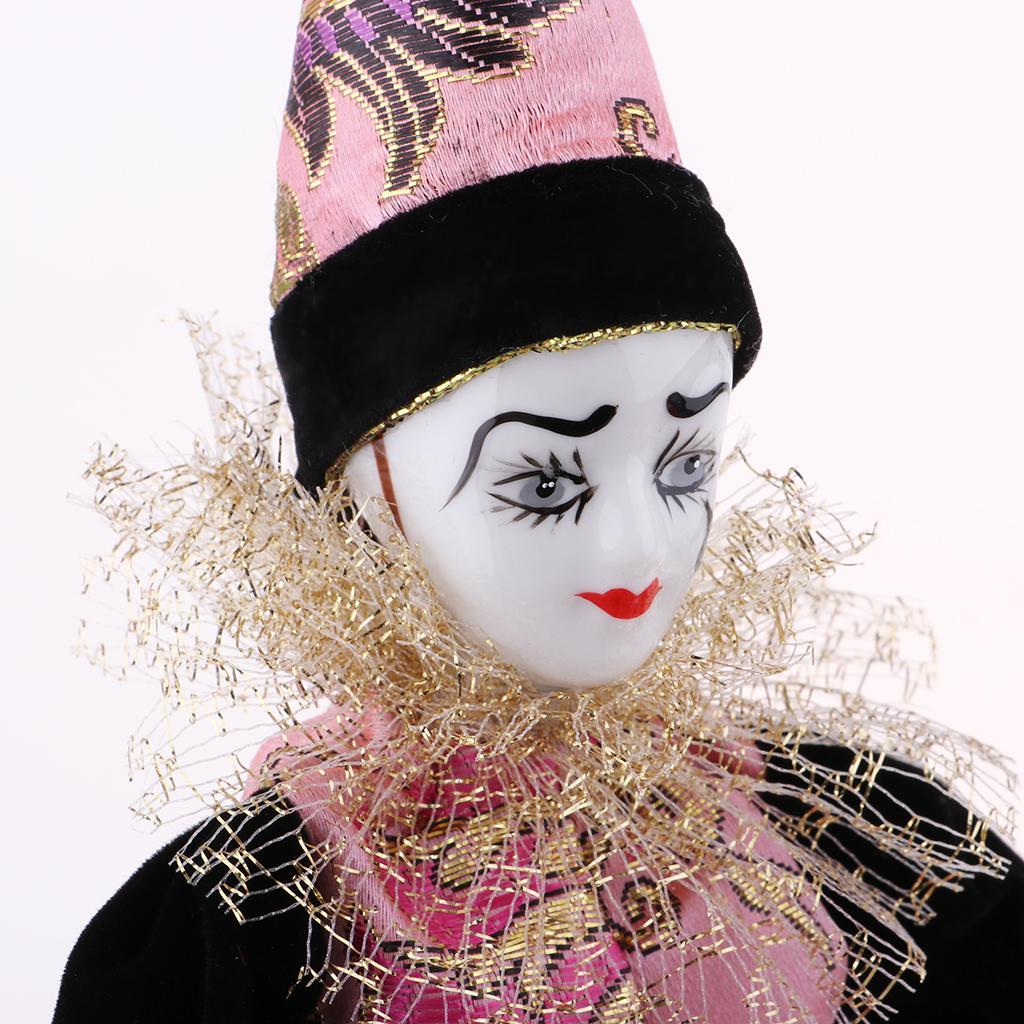 Vintage Collectible Porcelain Dolls - 22cm Porselen Palyaço Bebekleri Koleksiyonluk Vintage