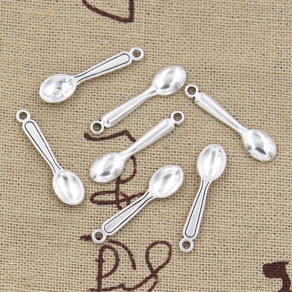 Vintage Collectible Spoons - 30 adet Charms mutfak ahçı kaşığı