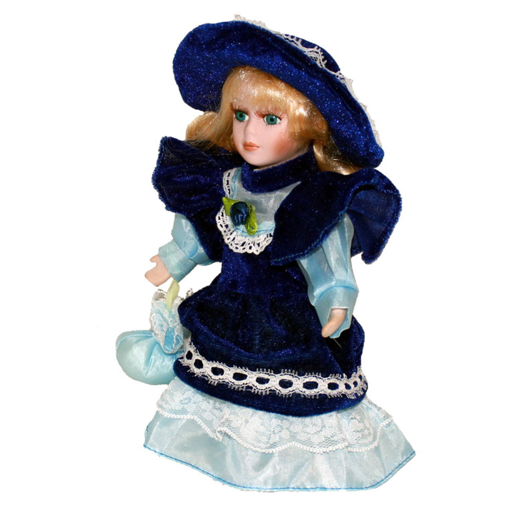 Vintage Collectible Porcelain Dolls - 20 cm Vintage Stil Viktorya Dönemi