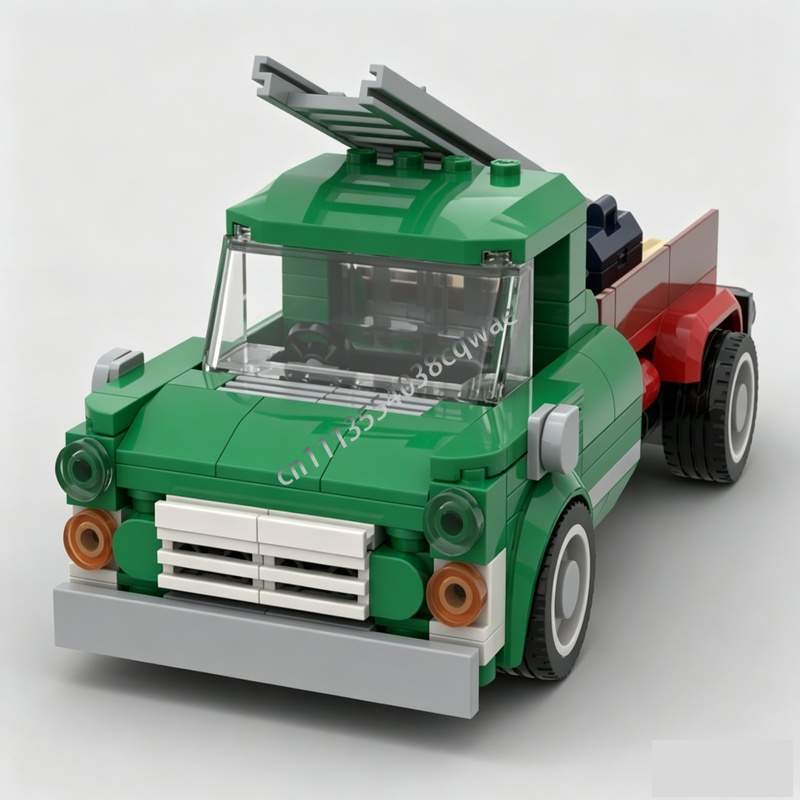 Vintage Collectible Trucks - 225 Parça Vintage Hizmet Tipi Kamyonet