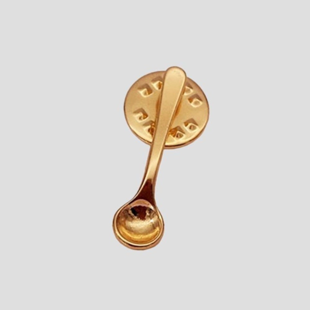 Vintage Collectible Spoons - Moda Sevimli Tasarım Kaşık Broş Küçük