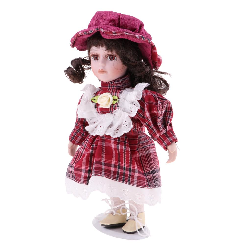 Vintage Collectible Porcelain Dolls - Dollhouse Minyatür Bebekler Porselen Viktorya Dönemi