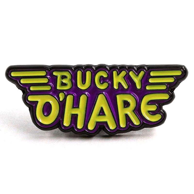 Vintage Collectible Show - Bucky O'Hare-TV Show Logo Rozeti Klasik