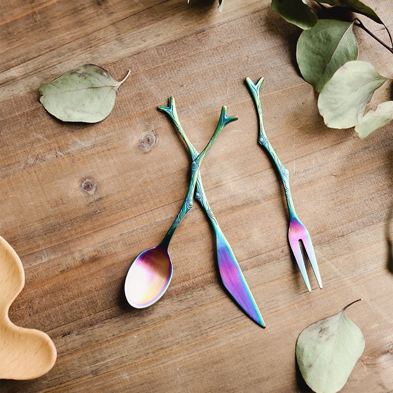 Japon Yaratıcı Vintage Dal Şek - Vintage Collectible Spoons incelemesi ve fiyatı