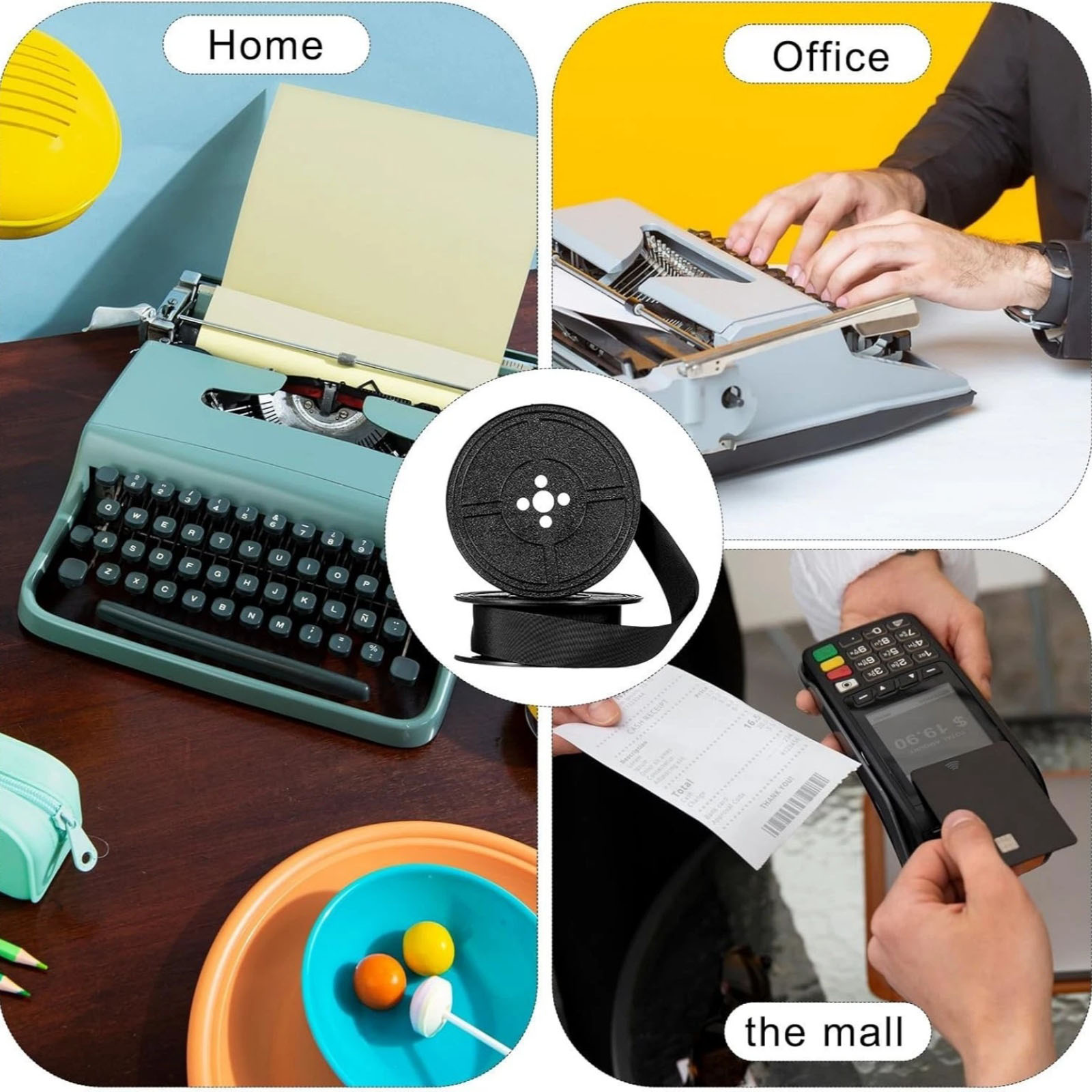 2 Rulo Evrensel Daktilo Şeridi - Typewriter Ribbon Roll incelemesi ve fiyatı