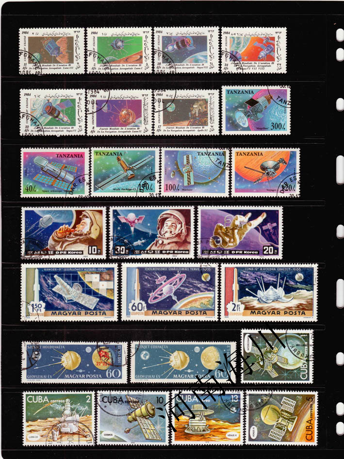100 Farklı Uzay Temalı Gerçek  - Collectible Vintage Postage Stamps incelemesi ve fiyatı