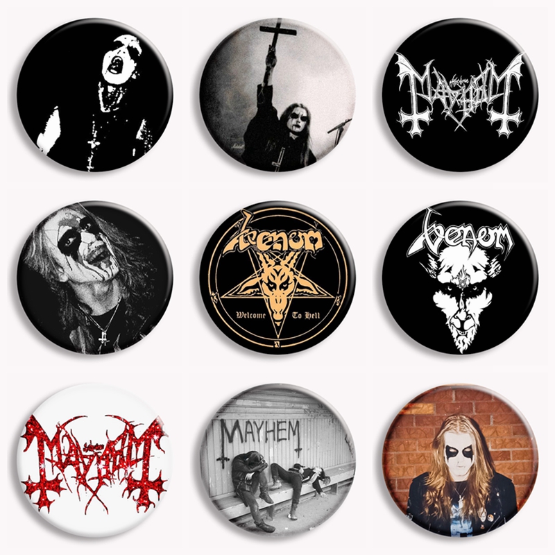 Rock Mayhem Band Yumuşak Düğme - Vintage Collectible Pins incelemesi ve fiyatı