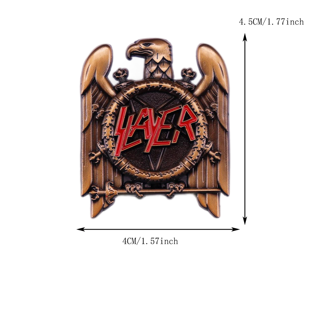 1 adet Retro Ağır Metal Grubu  - Vintage Collectible Pins incelemesi ve fiyatı