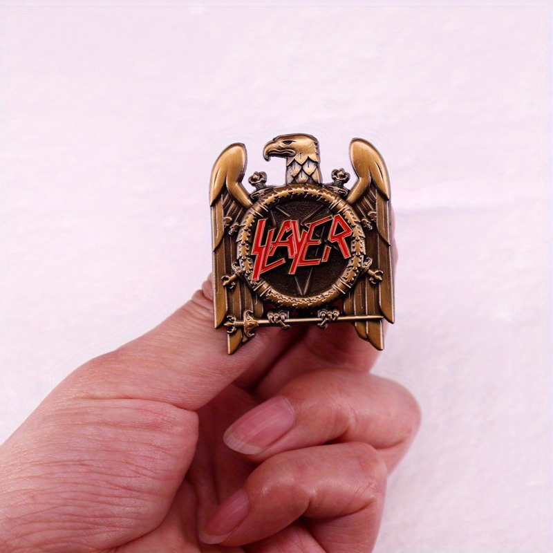 1 adet Retro Ağır Metal Grubu  - Vintage Collectible Pins incelemesi ve fiyatı