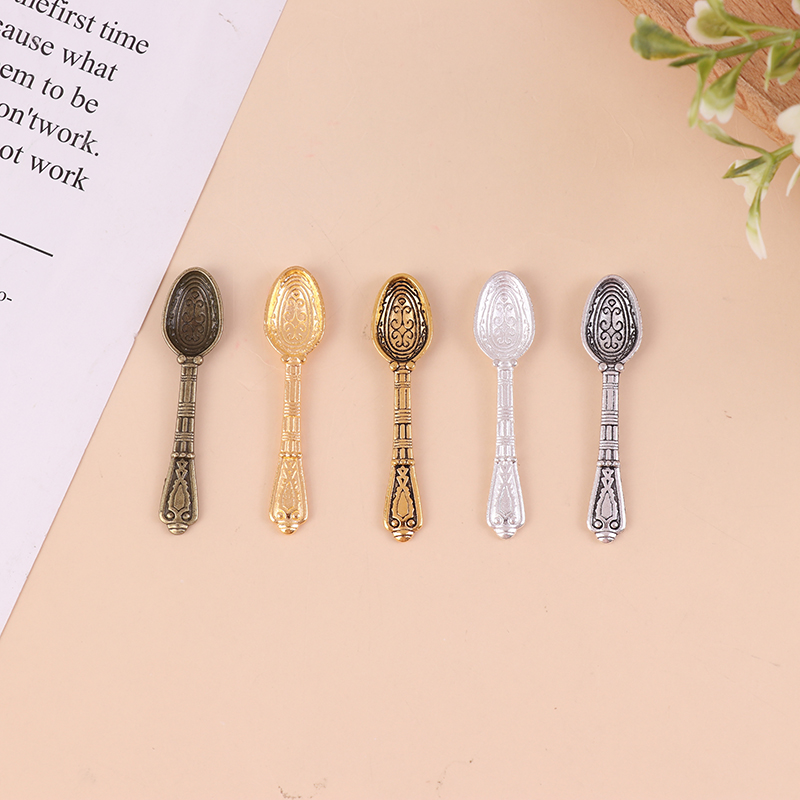 10 adet 1:12 Dollhouse minyatü - Vintage Collectible Spoons incelemesi ve fiyatı