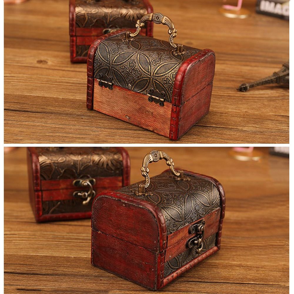 Yaratıcı Mini Ahşap Mücevher K - Vintage Collectible Show incelemesi ve fiyatı