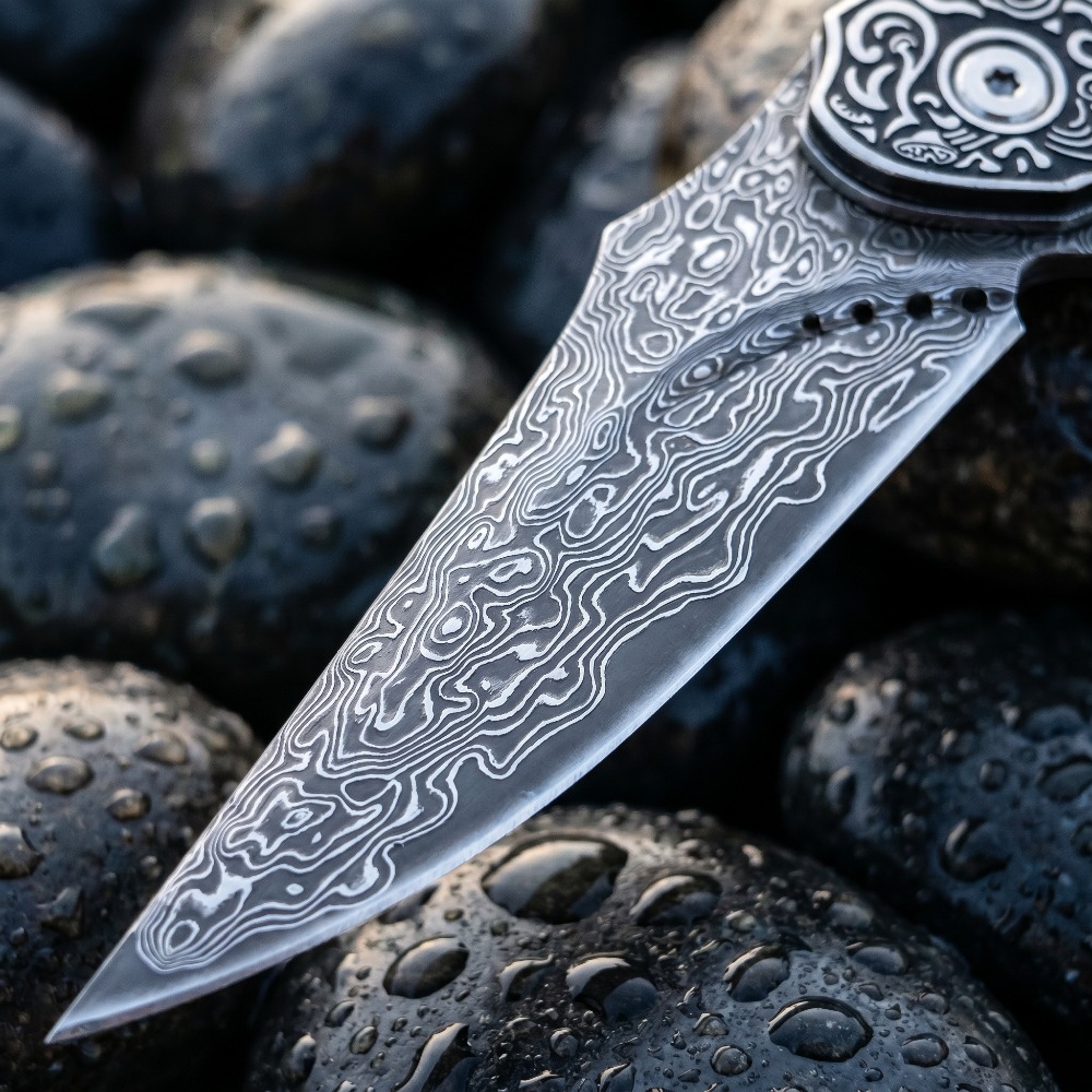 Yeni Vintage Şam Desenli Bıçak - Vintage Collectible Knife incelemesi ve fiyatı