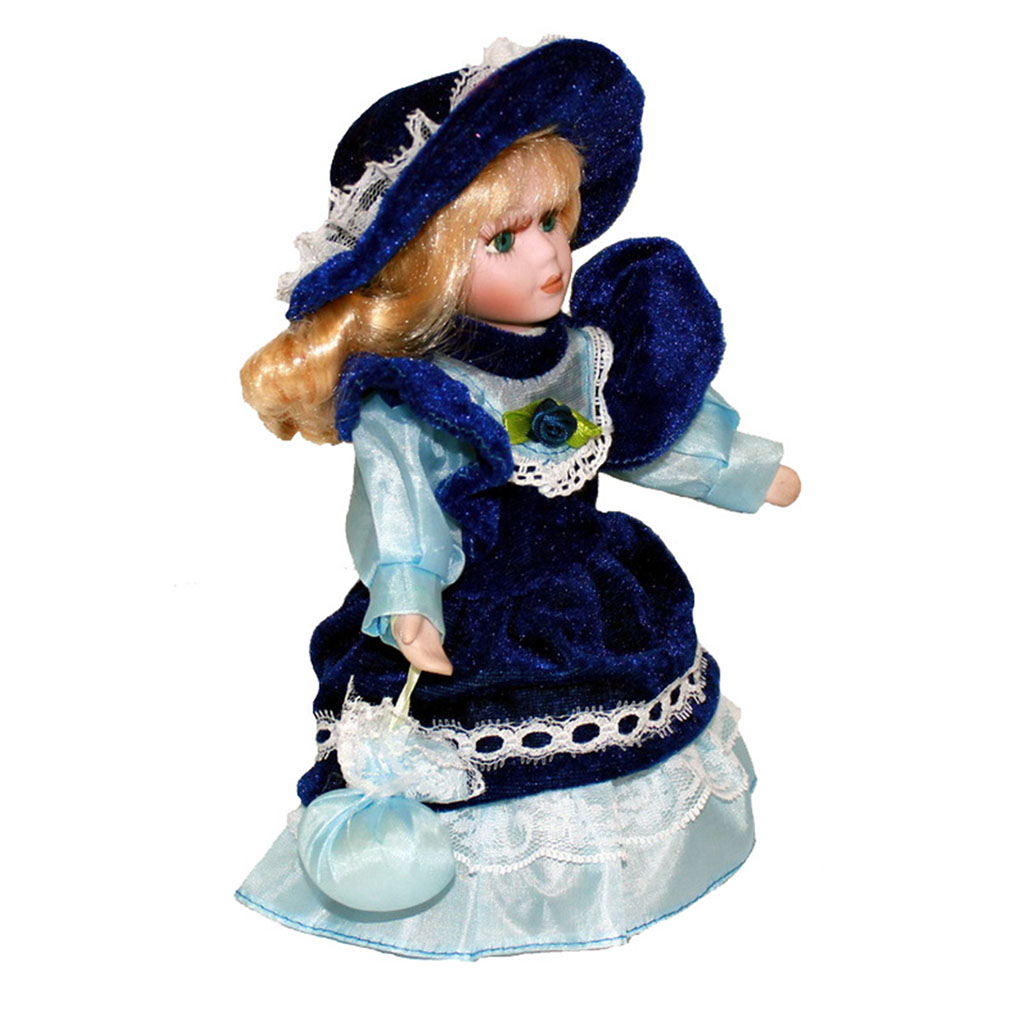 20 cm Vintage Stil Viktorya Dö - Vintage Collectible Porcelain Dolls incelemesi ve fiyatı