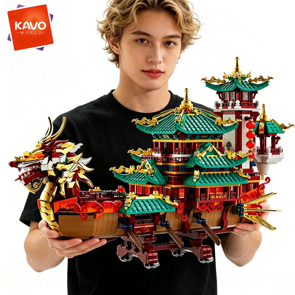 KAVOWORLD 2453 parça Ejderha T - Vintage Toys Collector incelemesi ve fiyatı