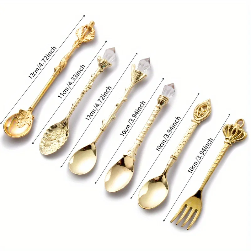 6 adet Vintage kaşık çatal kra - Vintage Collectible Spoons incelemesi ve fiyatı