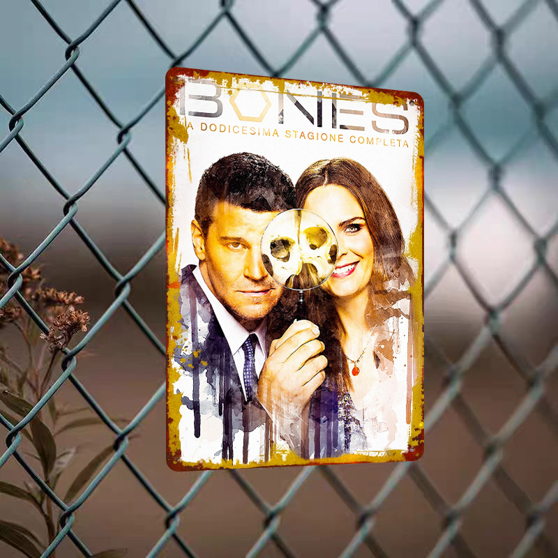 Bones Sezon 12 Posteri Metal T - Vintage Collectible Show incelemesi ve fiyatı
