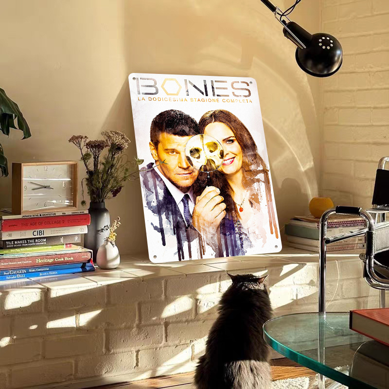 Bones Sezon 12 Posteri Metal T - Vintage Collectible Show incelemesi ve fiyatı
