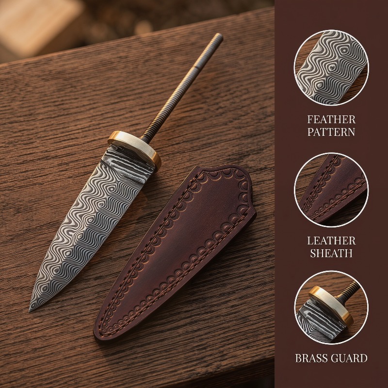 Vintage Şam Çelik Çay Bıçağı Ç - Vintage Collectible Knife incelemesi ve fiyatı