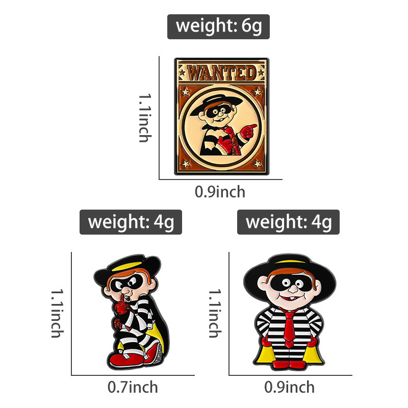 Vintage Hamburglar Emaye Pin S - Vintage Collectible Pins incelemesi ve fiyatı